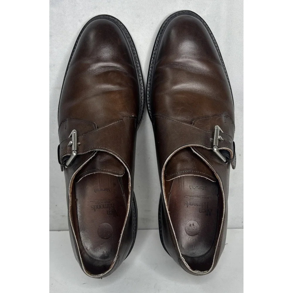 Allen Edmonds-Norwich Monstrap-11 D- Used Made In USA - Picture 13 of 14